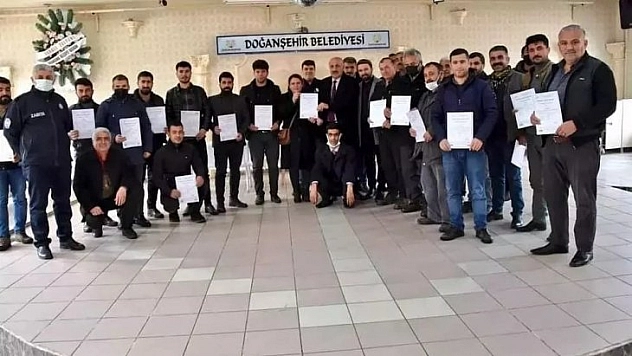 Sertifikalar dağıtıldı