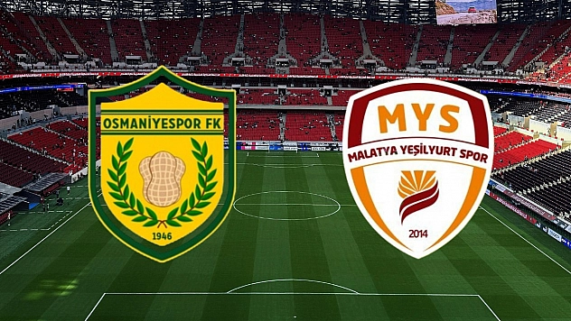 Osmaniyespor-Yeşilyurtspor maçı bugün saat kaçta, hangi kanalda?
