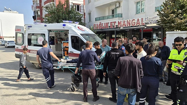 Otomobil ile motosiklet çarpıştı: 1 yaralı