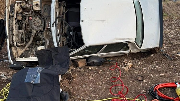 Otomobil takla attı: Sürücü olay yerinde hayatını kaybetti