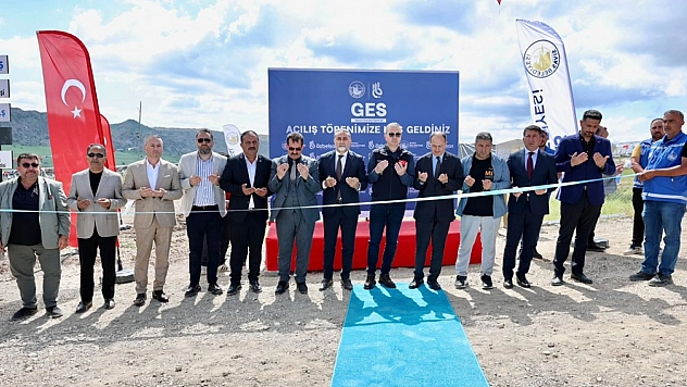 Özbelsan Güneş Enerji Santrali hizmete açıldı