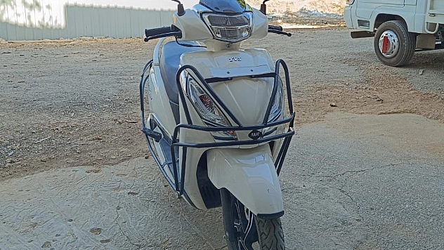 Park halindeki motosiklet çalındı