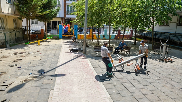 Parklar baştan sona yenileniyor