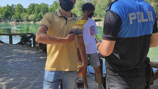 Polis boğulmaya karşı uyardı