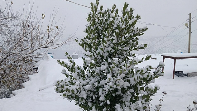 Pütürge beyaza büründü! Kartpostallık görüntüler ortaya çıktı