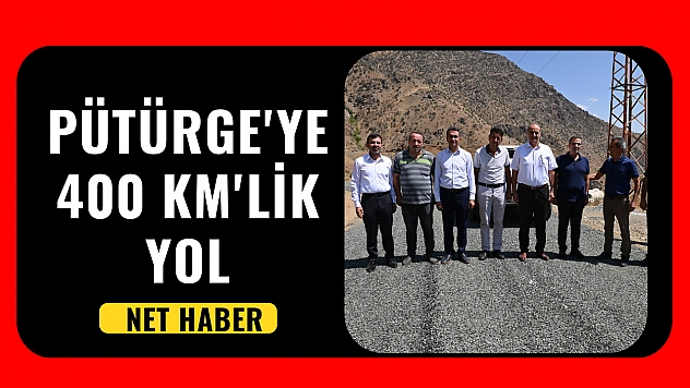 Pütürge'ye 400 km'lik yol