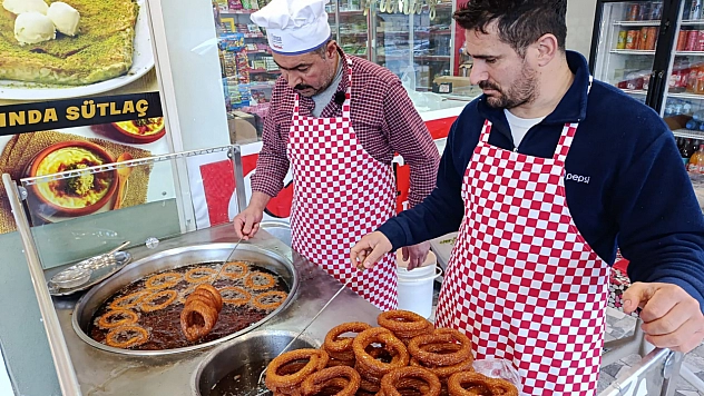 Ramazan ayının vazgeçilmez tatlısına ilgi yoğun