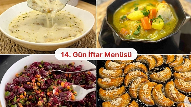 Ramazan'ın 14. Günü İçin Nefis İftar Menüsü