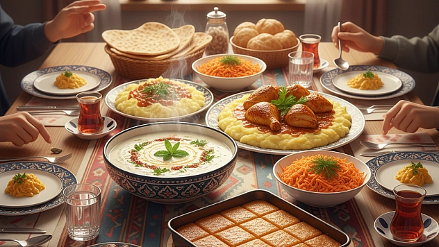 Ramazan'ın 4. Günü İçin Nefis İftar Menüsü
