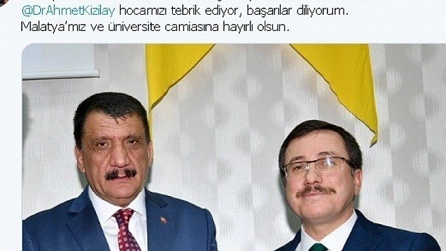 Kızılay'ın tekrar atanmasına tebrik