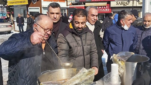 RIŞVANDER'den çorba ikramı