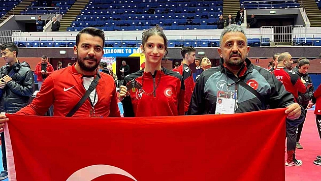 Malatyalı sporcu Taekwondo'da altın madalya kazandı