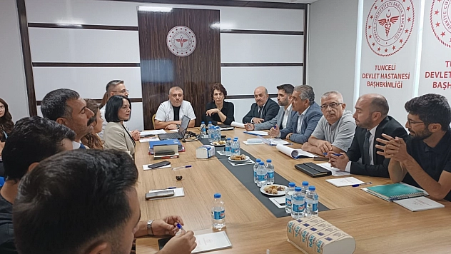 Sağlık tesisleri değerlendirildi