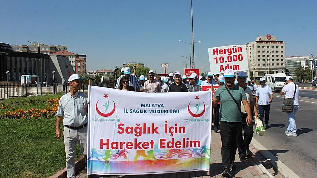 Sağlık için yürüyün