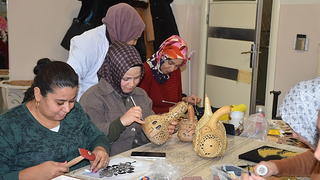 Şahinbeyli kadınlar üretiyor