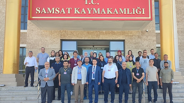 Samsat'ta Türkiye yüzyılı maarif modeli çalıştayı yapıldı.