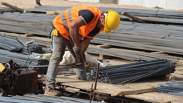 Şanlıurfa'da inşaat işçileri 1 Mayıs'ta da mesaide
