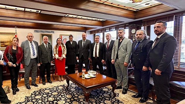 SATKOF ve USTKON'dan Bakan Yardımcısı Yiğitbaşı'na ziyaret