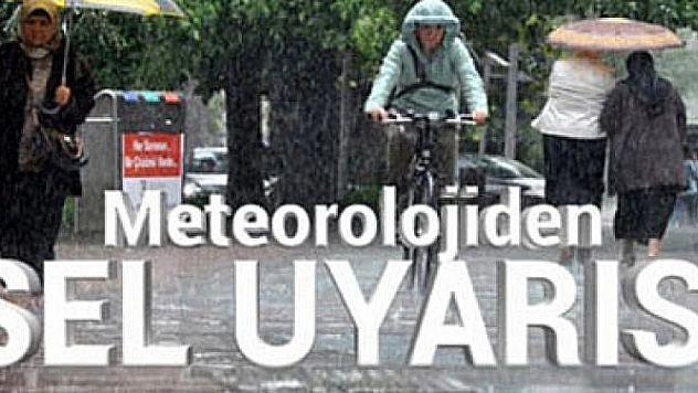 Sel uyarısı 