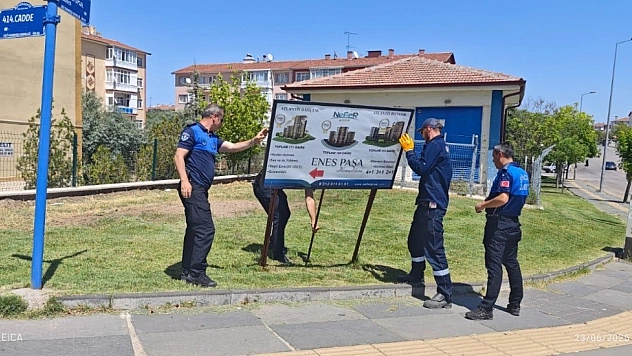 Sincan Belediyesi'nden kent estetiği için mücadele