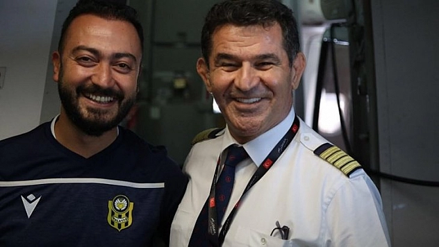 Malatyalı pilottan alkış alan anons