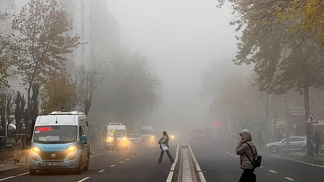 Sisli havalarda korkutan zararlı partikül uyarısı