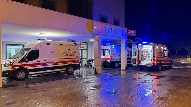 Sobadan sızan gaz 3 kişiyi hastanelik etti