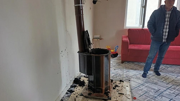 Sobayı yakmak isterken patlattı