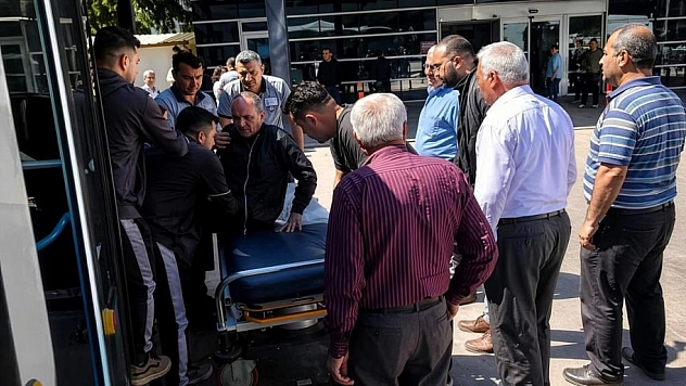 Şoförün dikkati yolcunun hayatını kurtardı