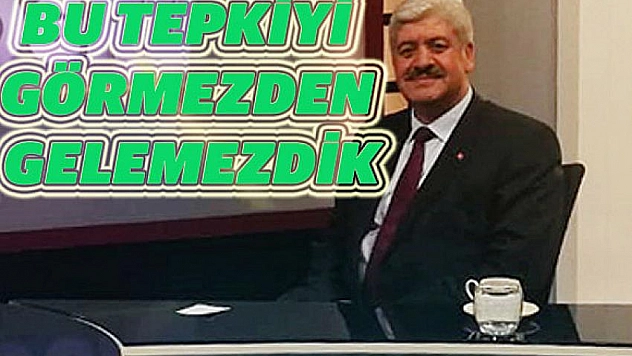 'Bu tepkiyi görmezden gelmek milletimize ihanettir'
