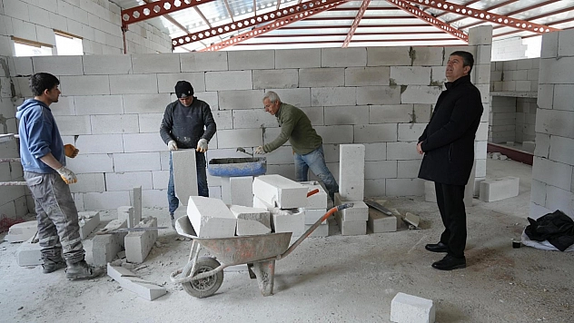 Sümerevler Gündüz Bakım Evi yükseliyor