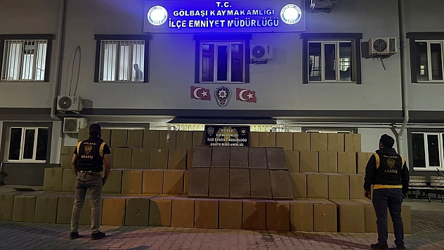 Şüpheli tırda 5,5 milyon adet bandrolsüz sigara ele geçirildi