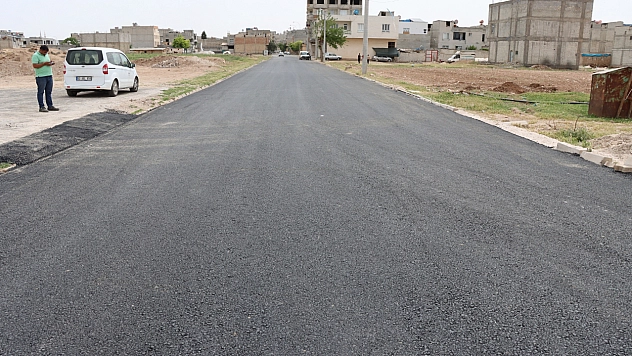 Suruç'ta yollar yenileniyor