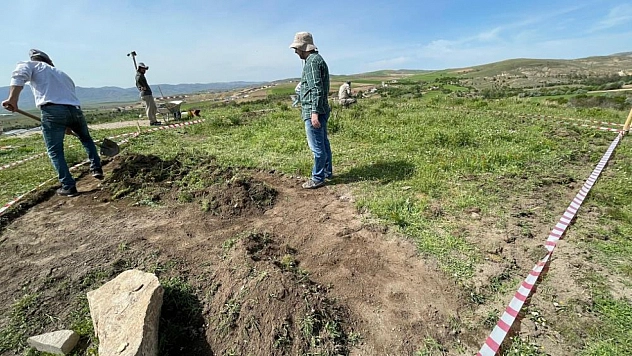 Tadım Kalesi ve Höyüğünde kazı çalışmaları başladı