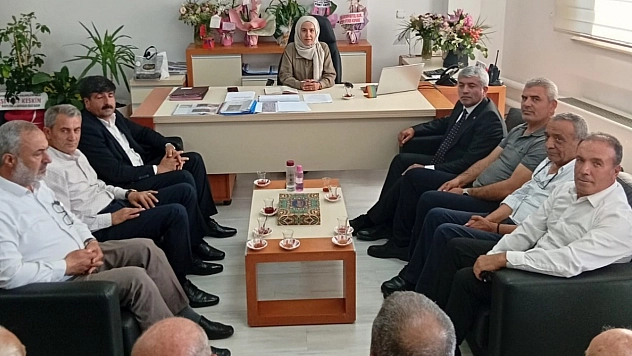 Taşımacı esnafından Ulaşım Daire Başkanı Yel'e hayırlı olsun ziyareti