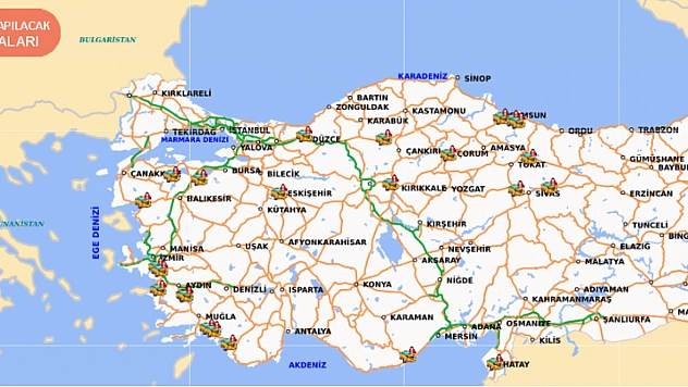 Tatil dönüşü karayollarına dikkat: KGM riskli 25 bölgeyi açıkladı!