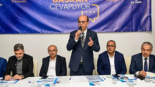 Tecde Mahallesi'nde yatırım ve hizmetler masaya yatırıldı!