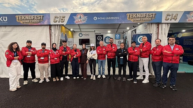 İnönü Üniversitesine TEKNOFEST'te yoğun ilgi