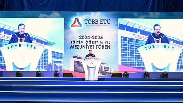 TOBB ETÜ'de mezuniyet heyecanı