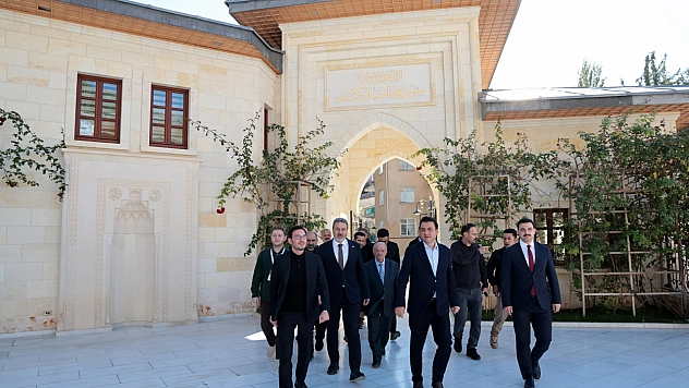 Yazıcıoğlu, Darende'yi ziyaret etti