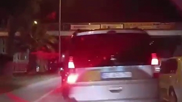 Trafikte kazaya davetiye çıkardı