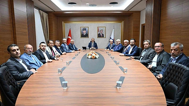 MTSO heyetinden Vali Seddar Yavuz'a ziyaret