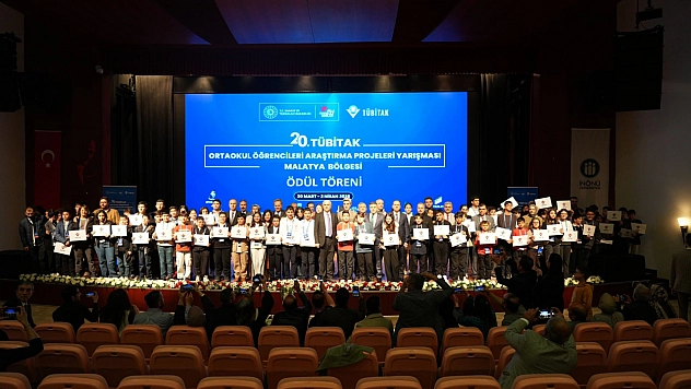 TÜBİTAK Yarışmasında Malatya Rüzgarı: 4 Birincilik, 2 İkincilik