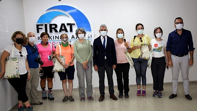 İlk trekking turu Malatya'ya geldi