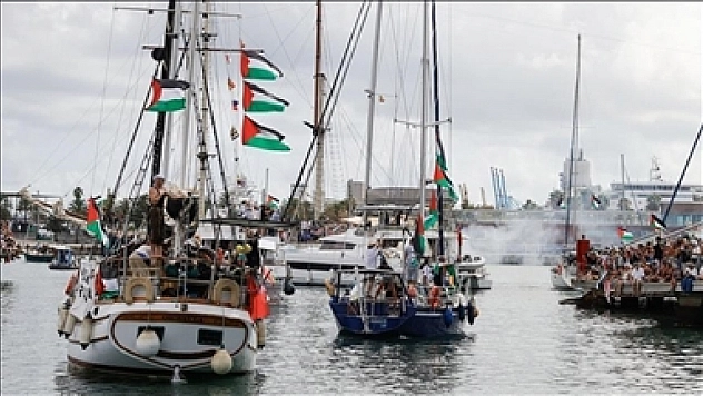 Türkiye'den Sumud Filosu'na yardım