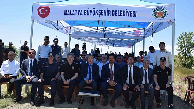 Türkiye Güreş Federasyonu Hatıra Ormanı Malatya'da törenle açıldı