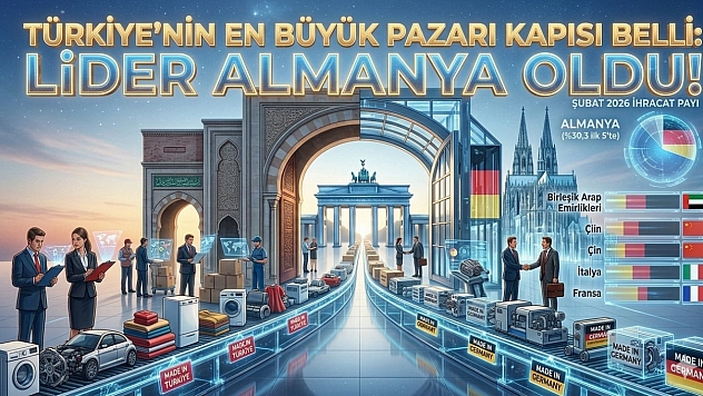 Türkiye'nin En Büyük Pazar Kapısı Belli: Lider Almanya Oldu!