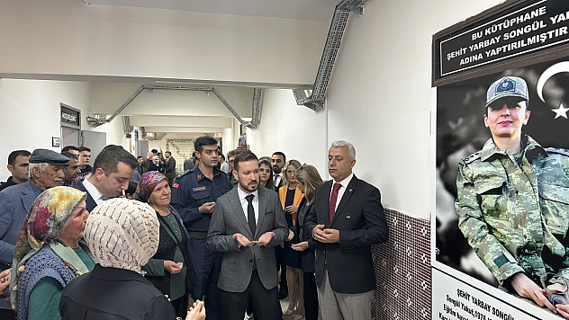 Türkiye'nin ilk kadın ilçe jandarma komutanıydı: Şehit yarbayın ismi kütüphanede yaşayacak