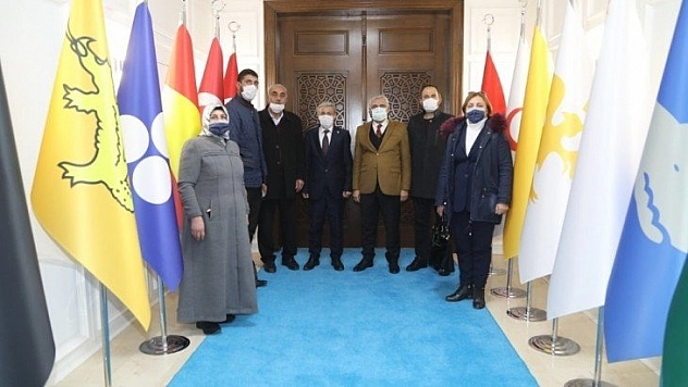Güder'e teşekkür ziyareti