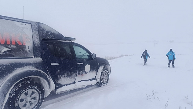 UMKE'den zorlu kış şartlarında hayat kurtaran müdahale